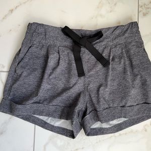 Gray Lululemon shorts